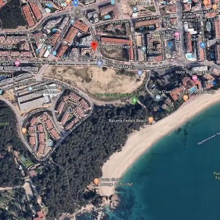 Al20 4 Pax, Playa Fenals, Costa Brava アパート